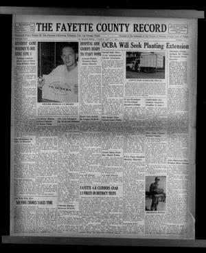 The Fayette County Record (La Grange, Tex.), Vol. 35, No. 54, Ed. 1 Tuesday, May 7, 1957
