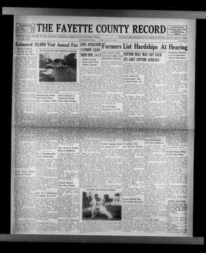 The Fayette County Record (La Grange, Tex.), Vol. 33, No. 99, Ed. 1 Tuesday, October 11, 1955