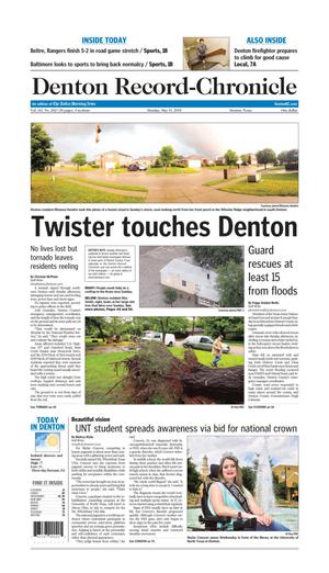Denton Record-Chronicle (Denton, Tex.), Vol. 111, No. 282, Ed. 1 Monday, May 11, 2015
