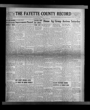 The Fayette County Record (La Grange, Tex.), Vol. 33, No. 68, Ed. 1 Friday, June 24, 1955