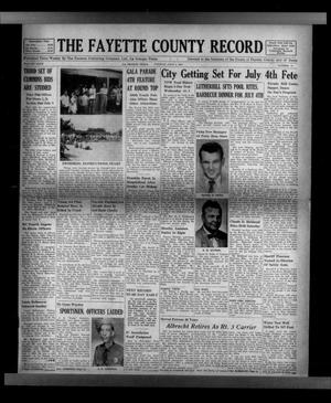 The Fayette County Record (La Grange, Tex.), Vol. 35, No. 70, Ed. 1 Tuesday, July 2, 1957