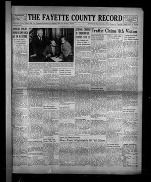 The Fayette County Record (La Grange, Tex.), Vol. 35, No. 19, Ed. 1 Friday, January 4, 1957