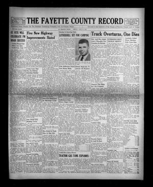 The Fayette County Record (La Grange, Tex.), Vol. 33, No. 66, Ed. 1 Friday, June 17, 1955