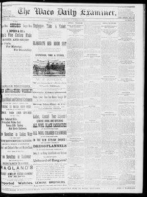 The Waco Daily Examiner. (Waco, Tex.), Vol. 15, No. 266, Ed. 1, Tuesday, October 24, 1882