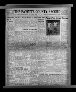 The Fayette County Record (La Grange, Tex.), Vol. 35, No. 85, Ed. 1 Friday, August 23, 1957