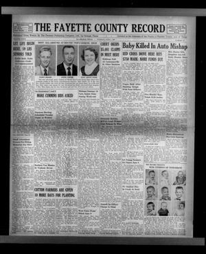 The Fayette County Record (La Grange, Tex.), Vol. 35, No. 62, Ed. 1 Tuesday, June 4, 1957