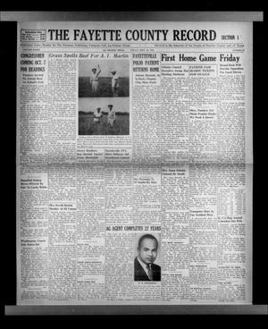 The Fayette County Record (La Grange, Tex.), Vol. 33, No. 96, Ed. 1 Friday, September 30, 1955