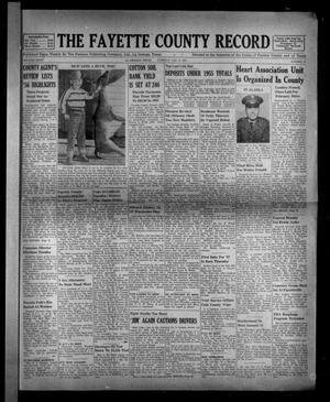 The Fayette County Record (La Grange, Tex.), Vol. 35, No. 20, Ed. 1 Tuesday, January 8, 1957