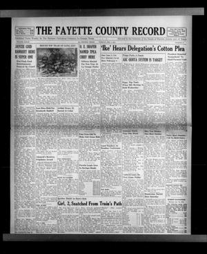 Primary view of object titled 'The Fayette County Record (La Grange, Tex.), Vol. 33, No. 27, Ed. 1 Tuesday, February 1, 1955'.
