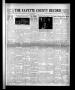 Thumbnail image of item number 1 in: 'The Fayette County Record (La Grange, Tex.), Vol. 30, No. 100, Ed. 1 Tuesday, October 14, 1952'.