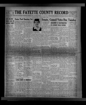 Primary view of object titled 'The Fayette County Record (La Grange, Tex.), Vol. 35, No. 44, Ed. 1 Tuesday, April 2, 1957'.