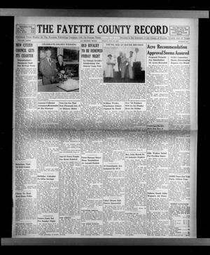 The Fayette County Record (La Grange, Tex.), Vol. 33, No. 102, Ed. 1 Friday, October 21, 1955