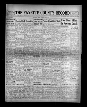 The Fayette County Record (La Grange, Tex.), Vol. 33, No. 71, Ed. 1 Tuesday, July 5, 1955