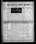 Newspaper: The Fayette County Record (La Grange, Tex.), Vol. 30, No. 60, Ed. 1 T…