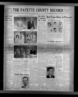 The Fayette County Record (La Grange, Tex.), Vol. 35, No. 60, Ed. 1 Tuesday, May 28, 1957