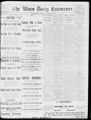 The Waco Daily Examiner. (Waco, Tex.), Vol. 15, No. 299, Ed. 1, Saturday, December 2, 1882