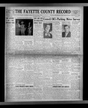 The Fayette County Record (La Grange, Tex.), Vol. 33, No. 100, Ed. 1 Friday, October 14, 1955