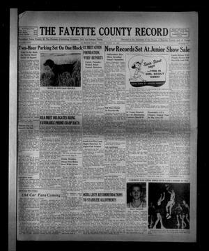 The Fayette County Record (La Grange, Tex.), Vol. 35, No. 39, Ed. 1 Friday, March 15, 1957