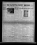Newspaper: The Fayette County Record (La Grange, Tex.), Vol. 33, No. 53, Ed. 1 T…