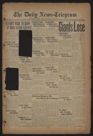 The Daily News-Telegram (Sulphur Springs, Tex.), Vol. 26, No. 241, Ed. 1 Tuesday, October 7, 1924