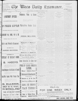 The Waco Daily Examiner. (Waco, Tex.), Vol. 15, No. 321, Ed. 1, Thursday, December 28, 1882
