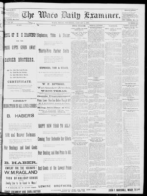 The Waco Daily Examiner. (Waco, Tex.), Vol. 15, No. 327, Ed. 1, Thursday, January 4, 1883