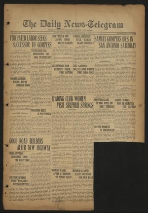 Primary view of object titled 'The Daily News-Telegram (Sulphur Springs, Tex.), Vol. 26, No. 288, Ed. 1 Sunday, December 14, 1924'.