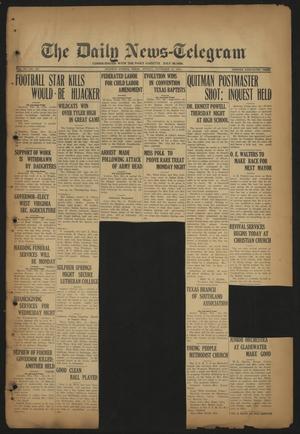The Daily News-Telegram (Sulphur Springs, Tex.), Vol. 26, No. 281, Ed. 1 Sunday, November 23, 1924