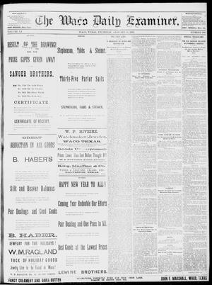 The Waco Daily Examiner. (Waco, Tex.), Vol. 15, No. 333, Ed. 1, Thursday, January 11, 1883