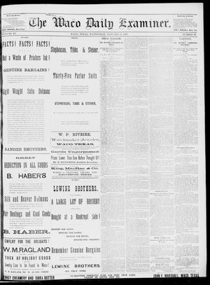 The Waco Daily Examiner. (Waco, Tex.), Vol. 15, No. 338, Ed. 1, Wednesday, January 17, 1883