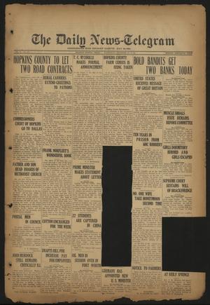 The Daily News-Telegram (Sulphur Springs, Tex.), Vol. 26, No. 285, Ed. 1 Wednesday, December 10, 1924
