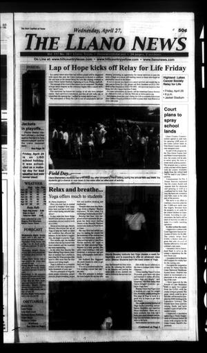 The Llano News (Llano, Tex.), Vol. 117, No. 30, Ed. 1 Wednesday, April 27, 2005