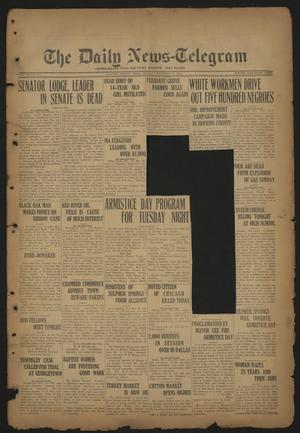 The Daily News-Telegram (Sulphur Springs, Tex.), Vol. 26, No. 270, Ed. 1 Monday, November 10, 1924