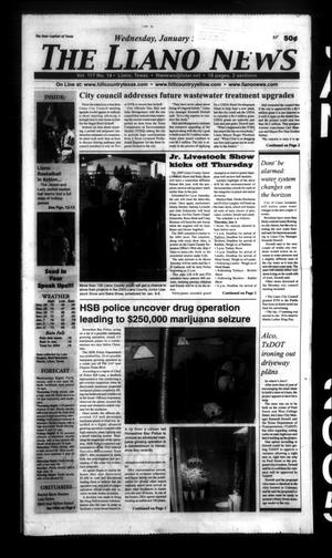 Primary view of object titled 'The Llano News (Llano, Tex.), Vol. 117, No. 14, Ed. 1 Wednesday, January 5, 2005'.