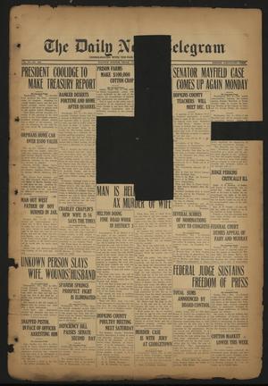 The Daily News-Telegram (Sulphur Springs, Tex.), Vol. 26, No. 288, Ed. 1 Tuesday, December 2, 1924