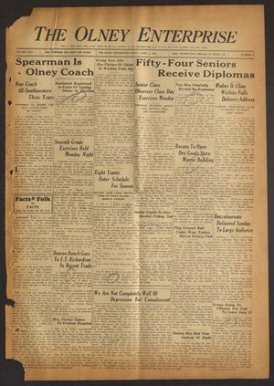 The Olney Enterprise (Olney, Tex.), Vol. 24, No. 9, Ed. 1 Friday, June 2, 1933