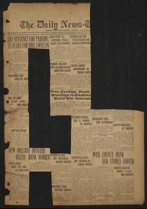 The Daily News-Telegram (Sulphur Springs, Tex.), Vol. 26, No. 197, Ed. 1 Wednesday, December 24, 1924