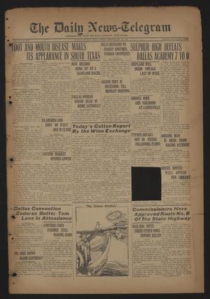 The Daily News-Telegram (Sulphur Springs, Tex.), Vol. 26, No. 233, Ed. 1 Sunday, September 28, 1924