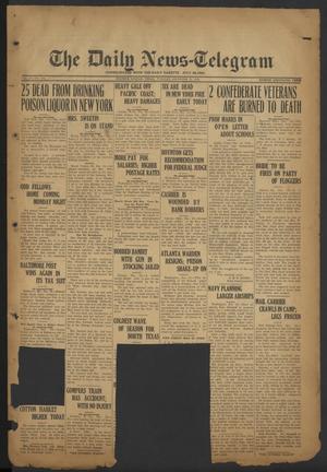 The Daily News-Telegram (Sulphur Springs, Tex.), Vol. 26, No. 290, Ed. 1 Tuesday, December 16, 1924