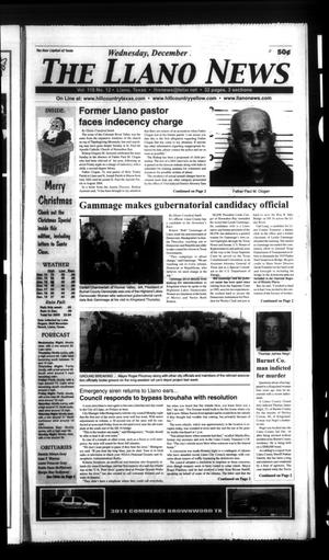The Llano News (Llano, Tex.), Vol. 118, No. 12, Ed. 1 Wednesday, December 21, 2005