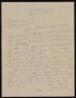 Primary view of [Letter from J. L. Wells to Mr. Parramore, November 12, 1930]