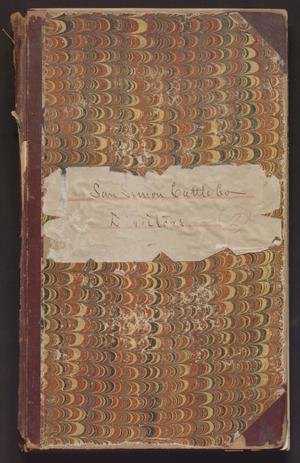 Primary view of object titled 'San Simon Cattle Company: Directors Minute Book'.