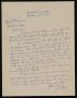 Primary view of [Letter from J. L. Wells to J. J. Parramore, October 24, 1930]
