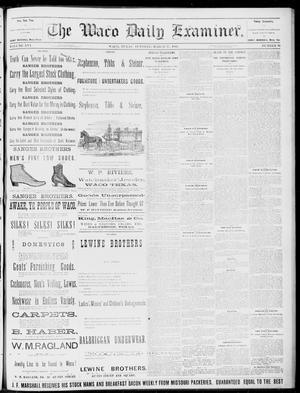 The Waco Daily Examiner. (Waco, Tex.), Vol. 16, No. 85, Ed. 1, Tuesday, March 27, 1883