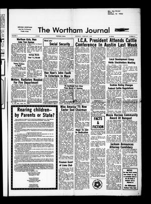 The Wortham Journal (Wortham, Tex.), Vol. 77, No. 40, Ed. 1 Thursday, February 5, 1976