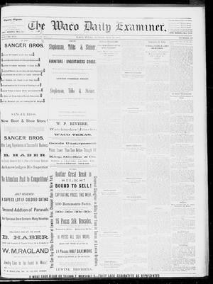 The Waco Daily Examiner. (Waco, Tex.), Vol. 16, No. 128, Ed. 1, Sunday, May 20, 1883