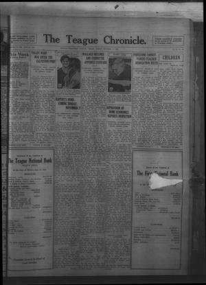The Teague Chronicle. (Teague, Tex.), Vol. 25, No. 12, Ed. 1 Friday, October 17, 1930