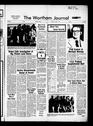 The Wortham Journal (Wortham, Tex.), Vol. 77, No. 50, Ed. 1 Thursday, April 15, 1976