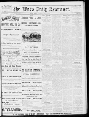The Waco Daily Examiner. (Waco, Tex.), Vol. 16, No. 185, Ed. 1, Saturday, July 21, 1883