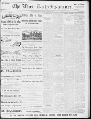 The Waco Daily Examiner. (Waco, Tex.), Vol. 16, No. 194, Ed. 1, Thursday, August 2, 1883